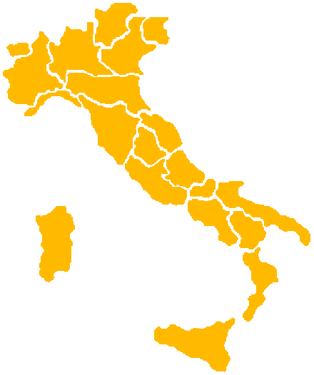 Mappa dell'Italia